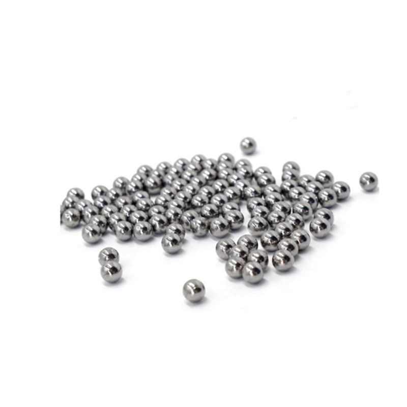 Sport si Outdoor - Camping - Accesorii camping si drumetii - Set 300 bile metalice pentru airsoft si prastie 8 mm, argintiu - Infinity.ro