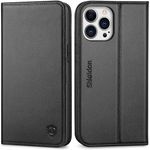 Laptop, Telefoane si Tablete - Telefoane mobile si accesorii - Accesorii Telefoane - Huse telefoane - Husa iPhone 13 Pro, tip portofel cu blocare RFID, suport carduri si protectie completa anti-soc, neagra - Infinity.ro