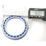 Auto si Moto - Piese auto si accesorii - Piese auto - Tuning - Set 4 inele de centrare Ronal, plastic, 76x57mm - Infinity.ro