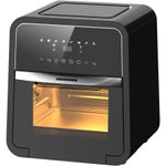 Electronice si Electrocasnice - Electrocasnice bucatarie - Aparate de gatit & desert - Friteuze - Friteuza cu aer cald Heinner HAF-B12BK2000, 2000w, functie cuptor, 12l, digital, 8 programe, negru - Infinity.ro
