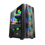 PC, gaming si accesorii - Componente PC - Componente - Carcase PC si server - Carcasa 1STPLAYER Gaming X3-M-4F1-BK Full Tower NEGRU - Infinity.ro