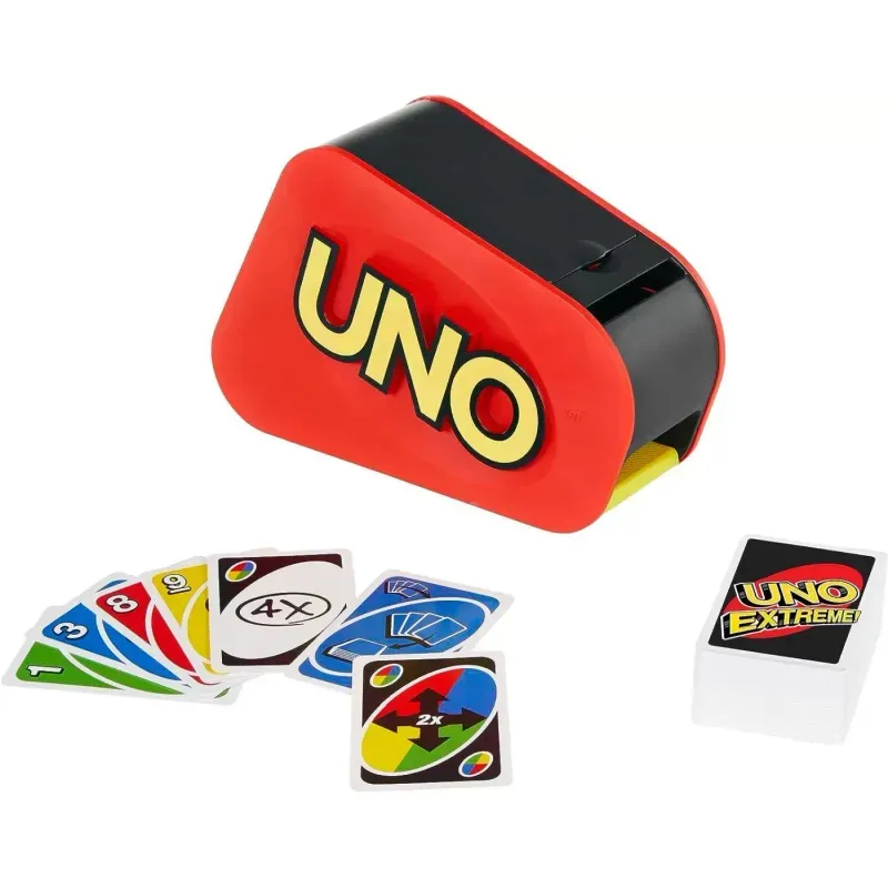 Jucarii, Copii si Bebe - Jucarii si jocuri - Jocuri si puzzle - Jocuri de societate - Uno Joc De Carti Uno Extreme - Infinity.ro
