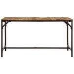 Casa si Gradina - Mobilier - Mese si birouri - Mese bucatarie si dining - Masa de bucatarie, 140x70x75 cm, lemn masiv mango brut - Infinity.ro