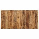 Casa si Gradina - Mobilier - Mese si birouri - Mese bucatarie si dining - Masa de bucatarie, 140x70x75 cm, lemn masiv mango brut - Infinity.ro