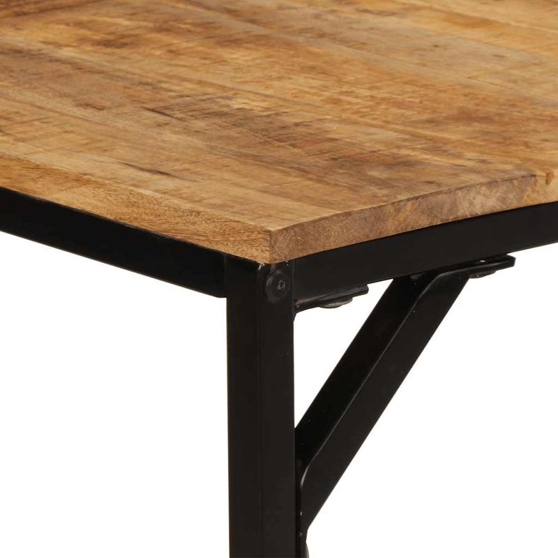 Casa si Gradina - Mobilier - Mese si birouri - Mese bucatarie si dining - Masa de bucatarie, 140x70x75 cm, lemn masiv mango brut - Infinity.ro