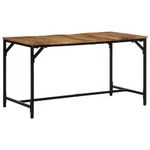 Casa si Gradina - Mobilier - Mese si birouri - Mese bucatarie si dining - Masa de bucatarie, 140x70x75 cm, lemn masiv mango brut - Infinity.ro