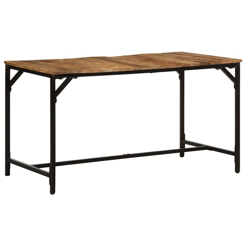 Casa si Gradina - Mobilier - Mese si birouri - Mese bucatarie si dining - Masa de bucatarie, 140x70x75 cm, lemn masiv mango brut - Infinity.ro