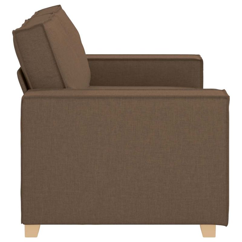 Casa si Gradina - Mobilier - Canapele si coltare - Canapele - Canapea cu 2 locuri, maro, 120 cm, material textil - Infinity.ro