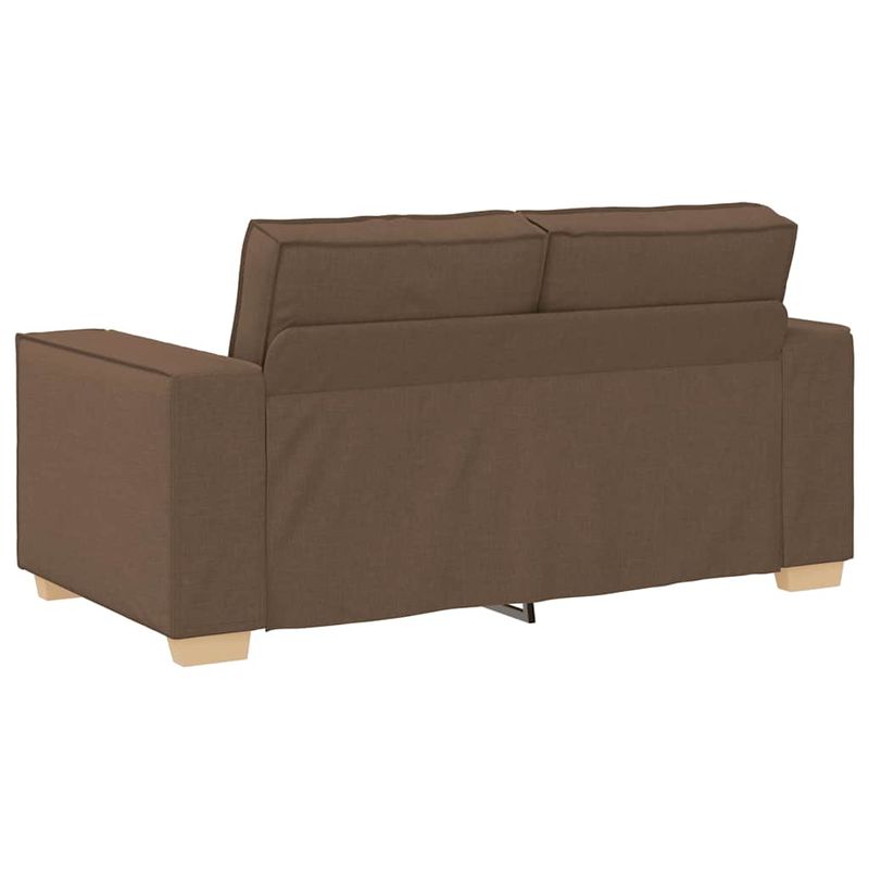 Casa si Gradina - Mobilier - Canapele si coltare - Canapele - Canapea cu 2 locuri, maro, 120 cm, material textil - Infinity.ro