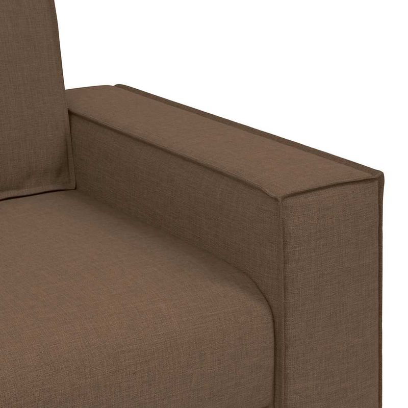 Casa si Gradina - Mobilier - Canapele si coltare - Canapele - Canapea cu 2 locuri, maro, 120 cm, material textil - Infinity.ro