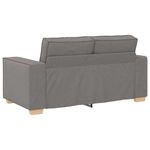 Casa si Gradina - Mobilier - Canapele si coltare - Canapele - Canapea cu 2 locuri, gri taupe, 120 cm, material textil - Infinity.ro