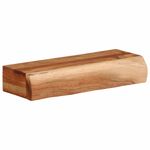 Casa si Gradina - Mobilier - Biblioteci si rafturi - Rafturi - Rafturi de perete 2 buc 40x17x8 cm din lemn masiv de salcam - Infinity.ro