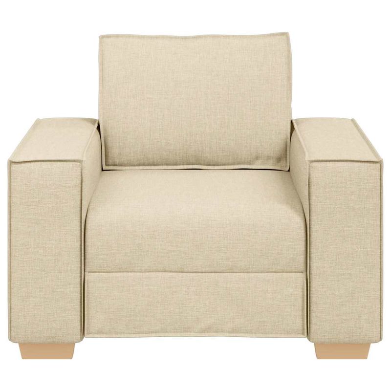 Casa si Gradina - Mobilier - Canapele si coltare - Canapele - Canapea fotoliu crem 60 cm material textil - Infinity.ro