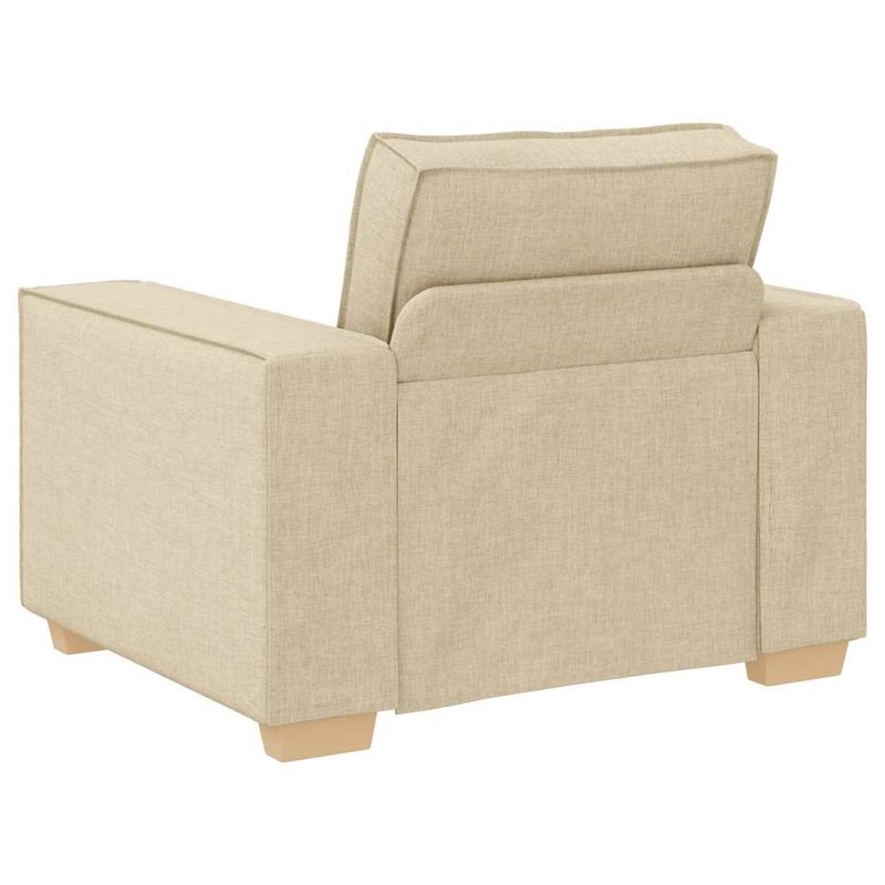 Casa si Gradina - Mobilier - Canapele si coltare - Canapele - Canapea fotoliu crem 60 cm material textil - Infinity.ro