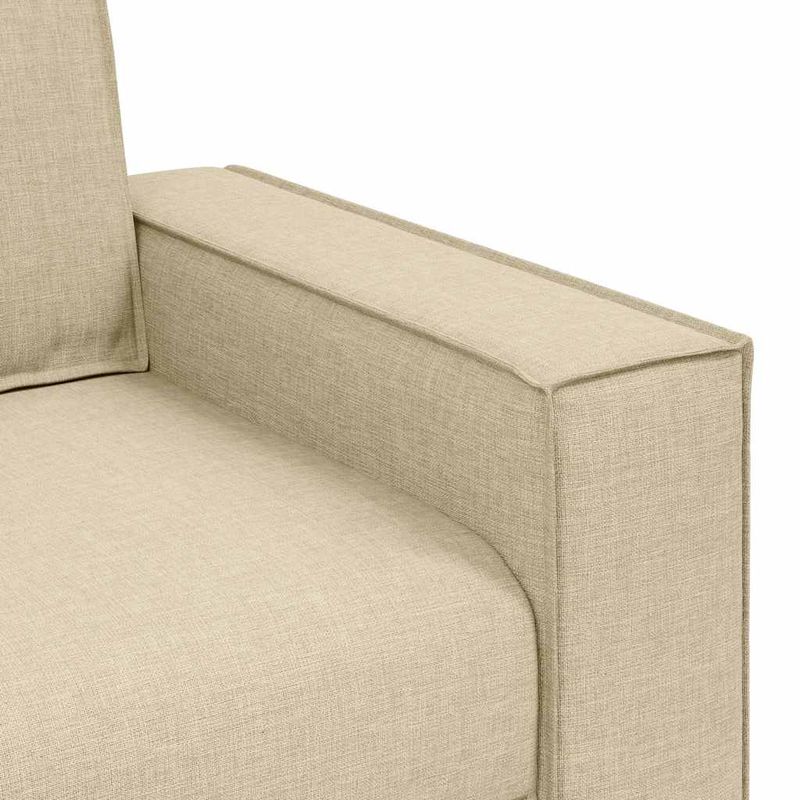 Casa si Gradina - Mobilier - Canapele si coltare - Canapele - Canapea fotoliu crem 60 cm material textil - Infinity.ro