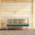 Petshop - Accesorii petshop - Culcusuri si custi - Custi interior si exterior - Cuib pentru gaini cu 4 compartimente si picioare, otel galvanizat - Infinity.ro