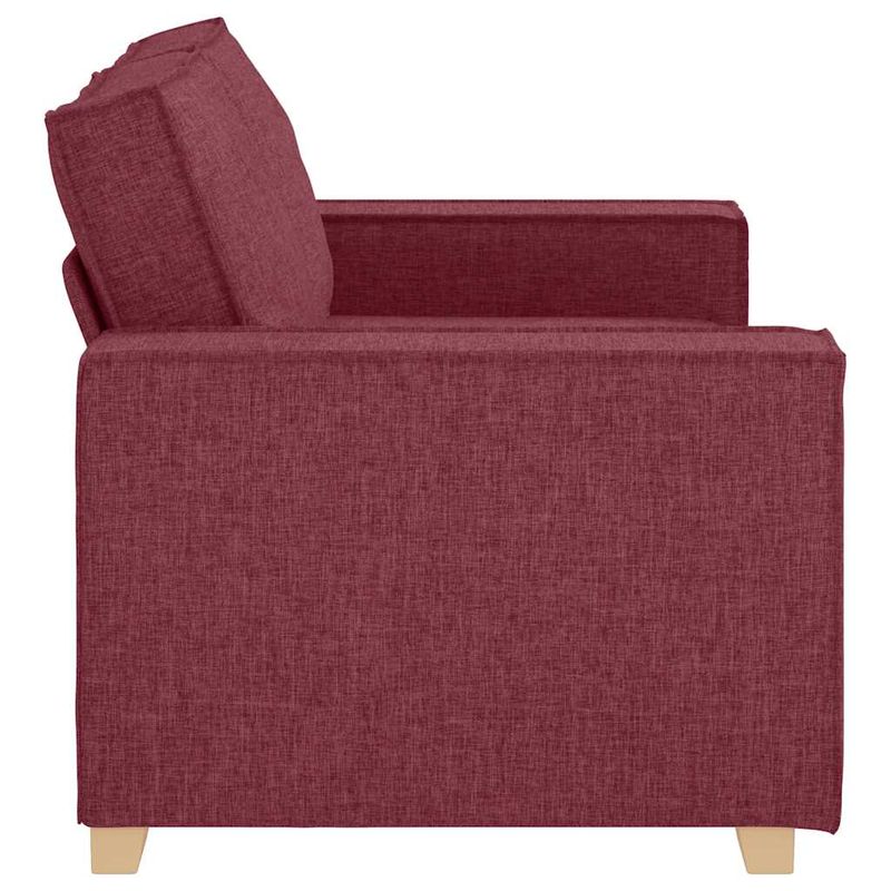 Casa si Gradina - Mobilier - Canapele si coltare - Canapele - Canapea cu 2 locuri, rosu vin, 120 cm, material textil - Infinity.ro