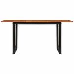Casa si Gradina - Mobilier - Mese si birouri - Mese bucatarie si dining - Masa de sufragerie 160x80x75 cm din lemn masiv de salcam - Infinity.ro
