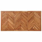 Casa si Gradina - Mobilier - Mese si birouri - Mese bucatarie si dining - Masa de sufragerie 160x80x75 cm din lemn masiv de salcam - Infinity.ro
