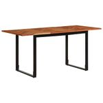 Casa si Gradina - Mobilier - Mese si birouri - Mese bucatarie si dining - Masa de sufragerie 160x80x75 cm din lemn masiv de salcam - Infinity.ro
