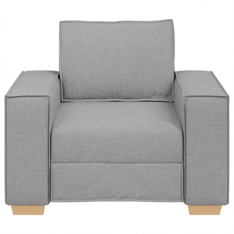Casa si Gradina - Mobilier - Canapele si coltare - Canapele - Canapea fotoliu gri nor, 60 cm, material textil - Infinity.ro