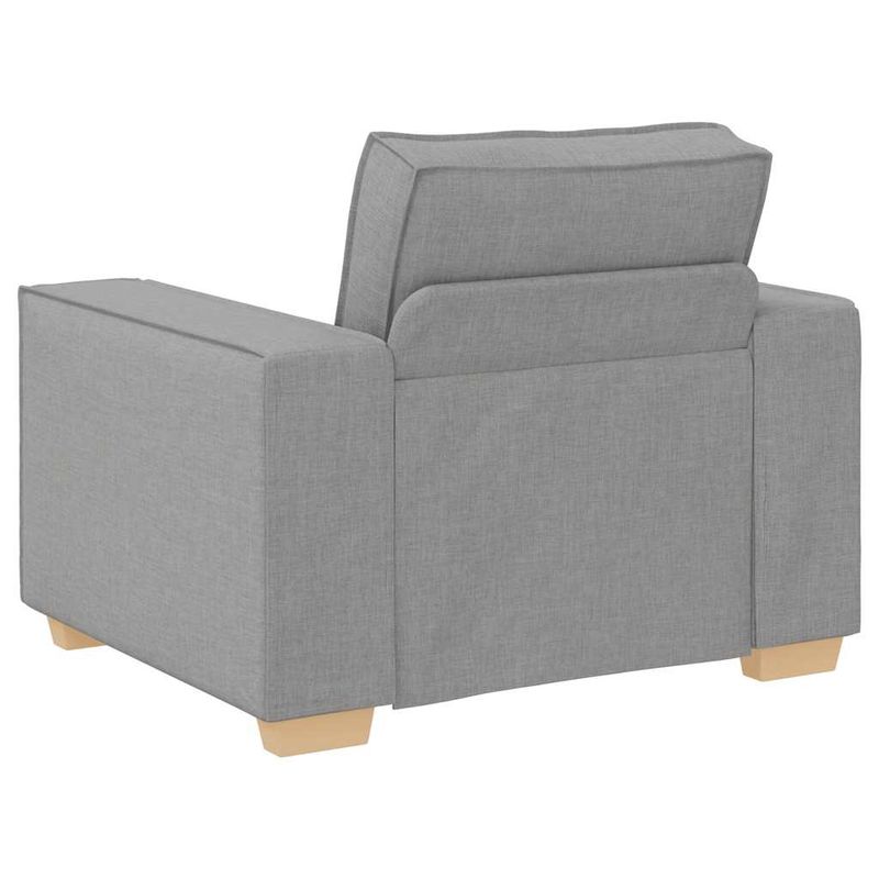 Casa si Gradina - Mobilier - Canapele si coltare - Canapele - Canapea fotoliu gri nor, 60 cm, material textil - Infinity.ro