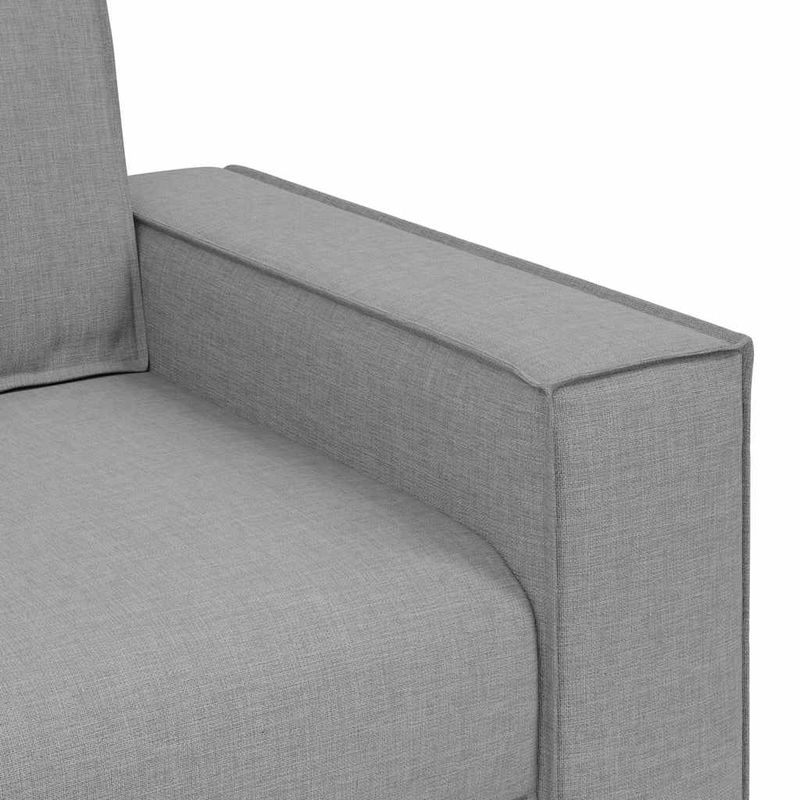 Casa si Gradina - Mobilier - Canapele si coltare - Canapele - Canapea fotoliu gri nor, 60 cm, material textil - Infinity.ro