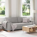 Casa si Gradina - Mobilier - Canapele si coltare - Canapele - Canapea cu 3 locuri, gri nor, 180 cm, material textil - Infinity.ro