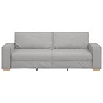 Casa si Gradina - Mobilier - Canapele si coltare - Canapele - Canapea cu 3 locuri, gri nor, 180 cm, material textil - Infinity.ro