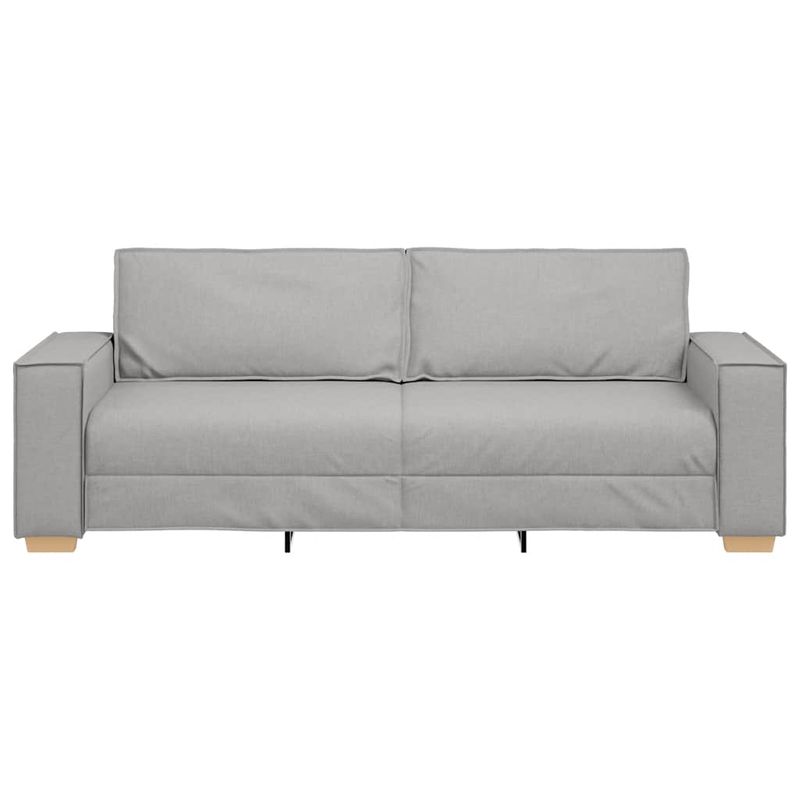 Casa si Gradina - Mobilier - Canapele si coltare - Canapele - Canapea cu 3 locuri, gri nor, 180 cm, material textil - Infinity.ro