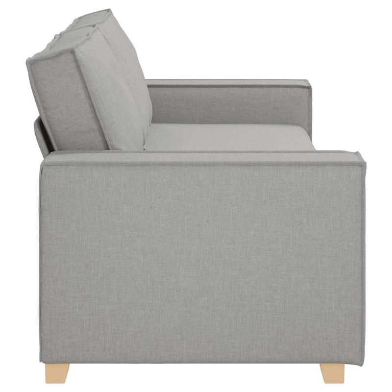 Casa si Gradina - Mobilier - Canapele si coltare - Canapele - Canapea cu 3 locuri, gri nor, 180 cm, material textil - Infinity.ro
