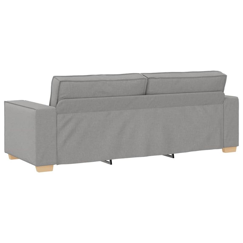 Casa si Gradina - Mobilier - Canapele si coltare - Canapele - Canapea cu 3 locuri, gri nor, 180 cm, material textil - Infinity.ro