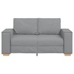 Casa si Gradina - Mobilier - Canapele si coltare - Canapele - Canapea cu 2 locuri, gri deschis, 120 cm, material textil - Infinity.ro