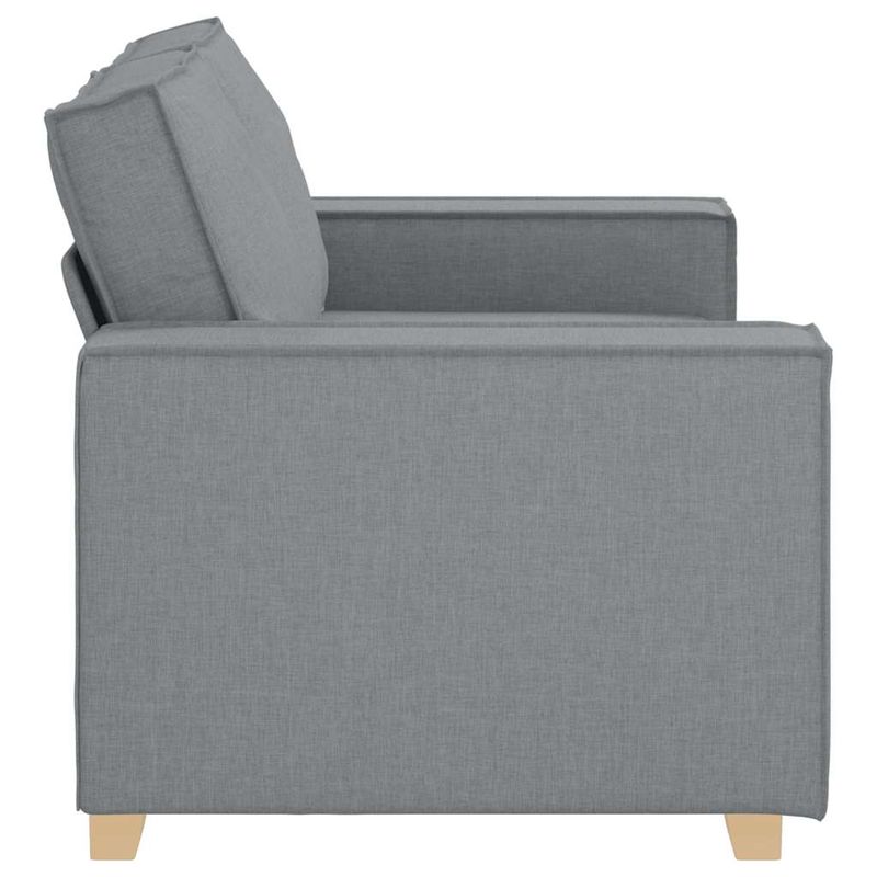 Casa si Gradina - Mobilier - Canapele si coltare - Canapele - Canapea cu 2 locuri, gri deschis, 120 cm, material textil - Infinity.ro