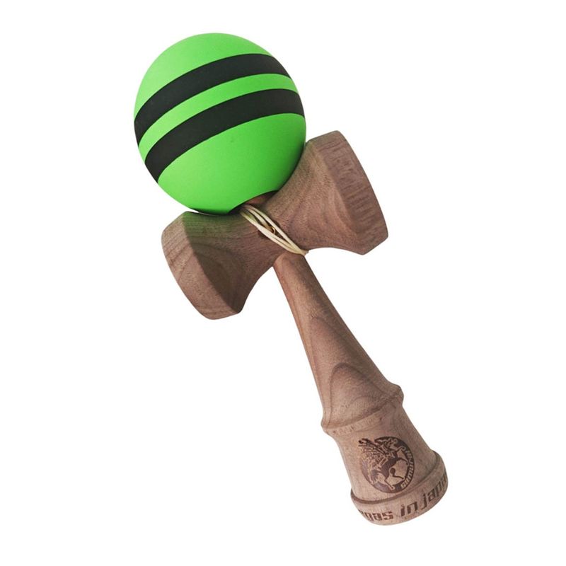 Jucarii, Copii si Bebe - Jucarii si jocuri - Jucarii & jocuri educative - Jucarii interactive - Kendama profesionala, Bila din lemn, Samurai + Sticker pentru telefon, 91KD - Infinity.ro
