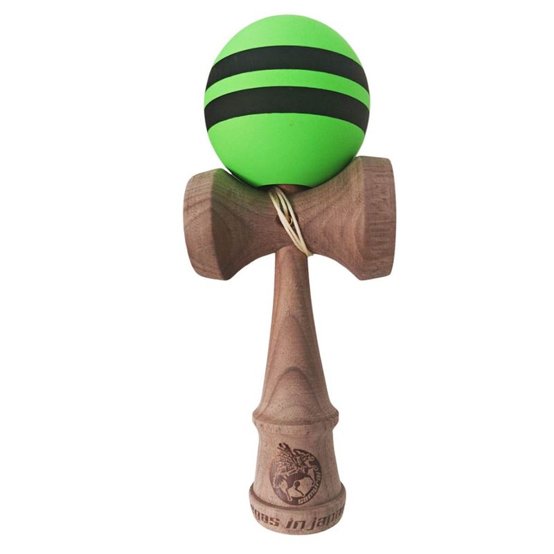 Jucarii, Copii si Bebe - Jucarii si jocuri - Jucarii & jocuri educative - Jucarii interactive - Kendama profesionala, Bila din lemn, Samurai + Sticker pentru telefon, 91KD - Infinity.ro