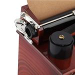 Casa si Gradina - Decoratiuni - Obiecte decorative - Accesorii decorative - Cutie muzicala tip masina de scris, plastic, 14×15×13 cm, maro - Infinity.ro