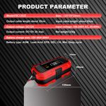Auto si Moto - Reparatii si depanare - Redresoare - Incarcator redresor baterie moto Techstar 12V 2A cu oprire automata, incarcare inteligenta cu 3 etape, afisaj LED - Infinity.ro