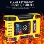 Auto si Moto - Reparatii si depanare - Redresoare - Incarcator Redresor baterii auto-moto inteligent FOXSur FBC122412D, 12V 12A/24V 6A, 7 trepte incarcare, LCD - Infinity.ro