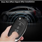 Auto si Moto - Electronice auto - Accesorii electronice auto - Membrana Cauciuc Butoane Cheie Auto 4 Butoane Compatibila Hyundai Tucson, Santa Fe, ix45, Sonata, i40 – Pad Inlocuire - Infinity.ro