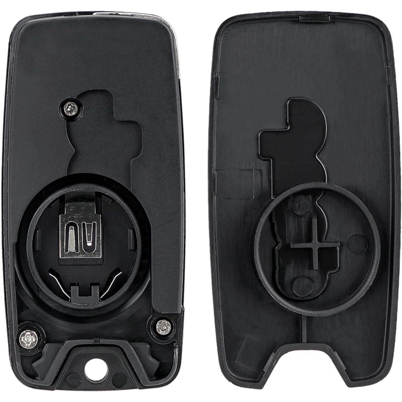 Auto si Moto - Electronice auto - Accesorii electronice auto - Carcasa Cheie Auto Techstar tip Flip cu 4 butoane, Compatibila Jeep Renegade, Compass, Patriot, Liberty 2014–2021, Fiat - Infinity.ro