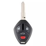 Auto si Moto - Electronice auto - Accesorii electronice auto - Carcasa Cheie Auto cu 4 butoane Techstar Compatibila Mitsubishi Lancer 2008–2015, Galant, Eclipse – model FCCID - Infinity.ro