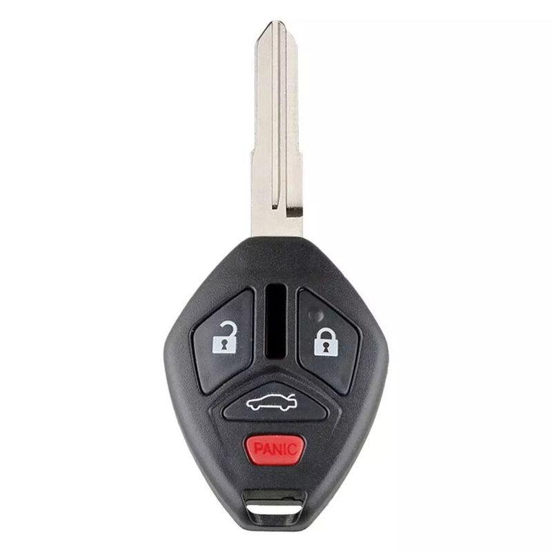 Auto si Moto - Electronice auto - Accesorii electronice auto - Carcasa Cheie Auto cu 4 butoane Techstar Compatibila Mitsubishi Lancer 2008–2015, Galant, Eclipse – model FCCID - Infinity.ro