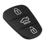 Auto si Moto - Electronice auto - Accesorii electronice auto - Membrana Cauciuc Cheie Auto cu 3 Butoane – Compatibila Hyundai i10, i20, i30, ix35, Kia Ceed, Rio, Sportage, Venga - Infinity.ro