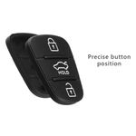 Auto si Moto - Electronice auto - Accesorii electronice auto - Membrana Cauciuc Cheie Auto cu 3 Butoane – Compatibila Hyundai i10, i20, i30, ix35, Kia Ceed, Rio, Sportage, Venga - Infinity.ro