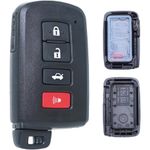 Auto si Moto - Electronice auto - Accesorii electronice auto - Carcasa Cheie Auto Techstar cu 4 butoane, Compatibila Toyota Camry, Corolla, RAV4, Highlander, Avalon – FCC HYQ14FBA - Infinity.ro