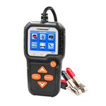Auto si Moto - Reparatii si depanare - Scule auto - Testere si multimetre - Tester Profesional pentru Baterii Auto si Moto KONNWEI KW650, 6-16V, cu Ecran Color 2.4", Analiza Grafica, tiparire - Infinity.ro