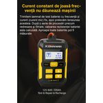 Auto si Moto - Reparatii si depanare - Scule auto - Testere si multimetre - Tester Baterie Auto KONNWEI KW510, Testare CCA, Incarcare, Reparatie, Suport 12V, Rezistenta, SOH, SOC, Test Ripple - Infinity.ro
