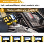 Auto si Moto - Reparatii si depanare - Scule auto - Testere si multimetre - Tester Baterie Auto KONNWEI KW510, Testare CCA, Incarcare, Reparatie, Suport 12V, Rezistenta, SOH, SOC, Test Ripple - Infinity.ro