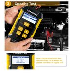 Auto si Moto - Reparatii si depanare - Scule auto - Testere si multimetre - Tester Baterie Auto KONNWEI KW510, Testare CCA, Incarcare, Reparatie, Suport 12V, Rezistenta, SOH, SOC, Test Ripple - Infinity.ro